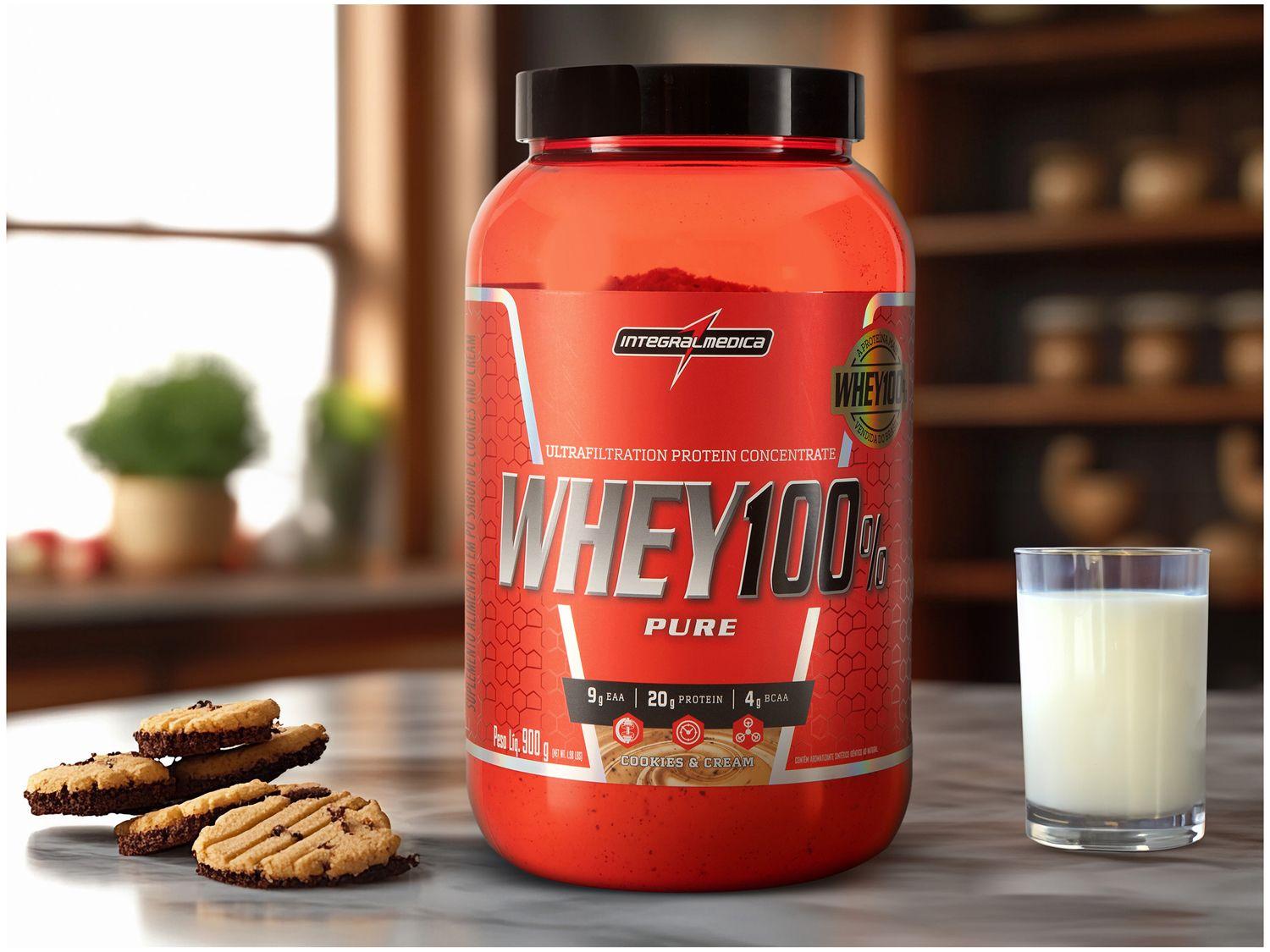 Whey Protein Concentrado Integralmédica 100% Pure