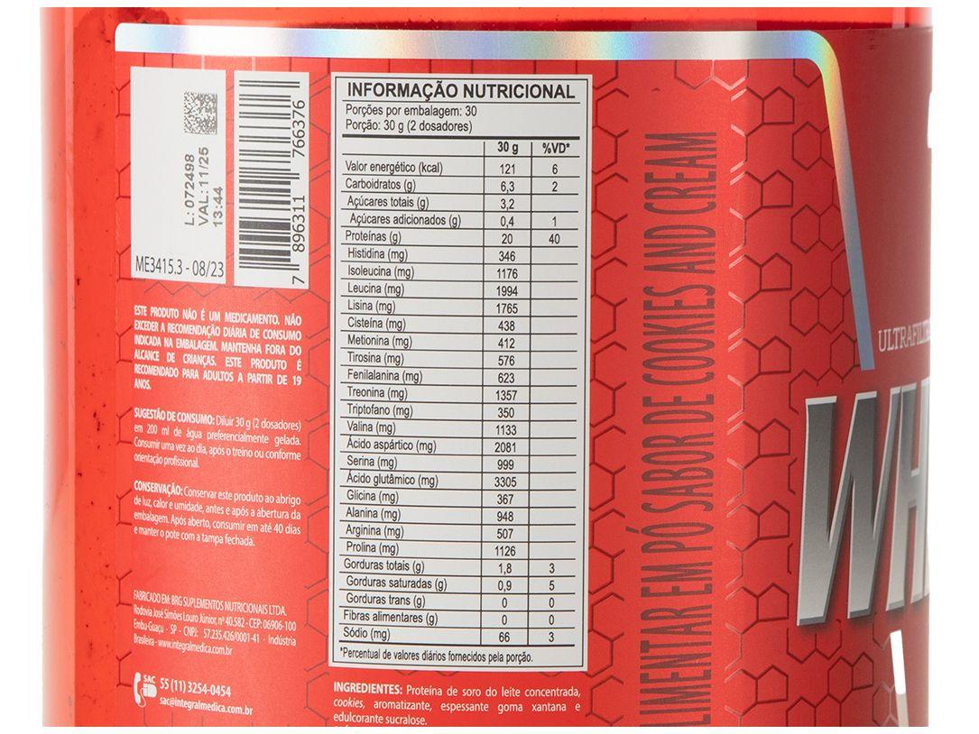 Whey Protein Concentrado Integralmédica 100% Pure