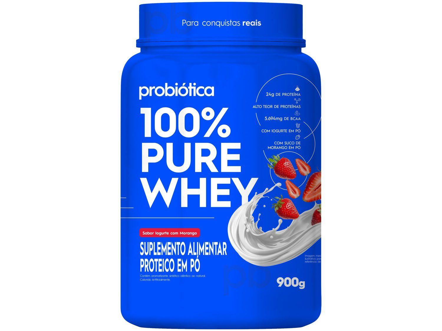 Whey Protein Concentrado Probiótica 100% Pure