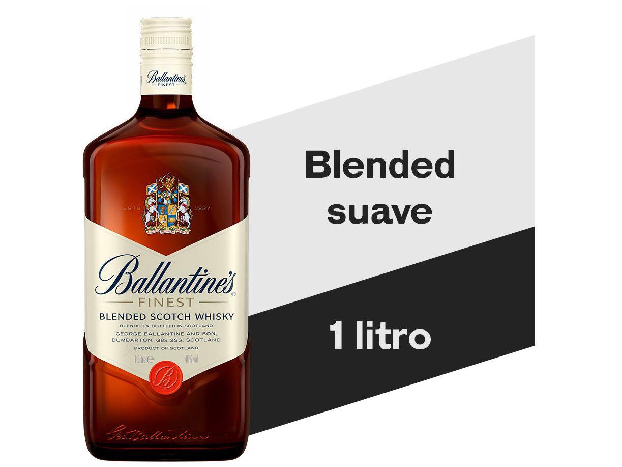 Whisky Ballantines Finest Blended Escocês 1L