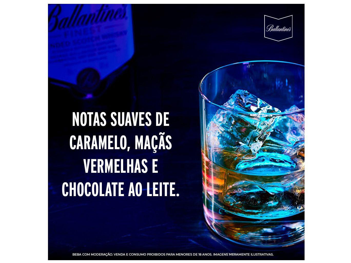 Whisky Ballantines Finest Blended Escocês 1L