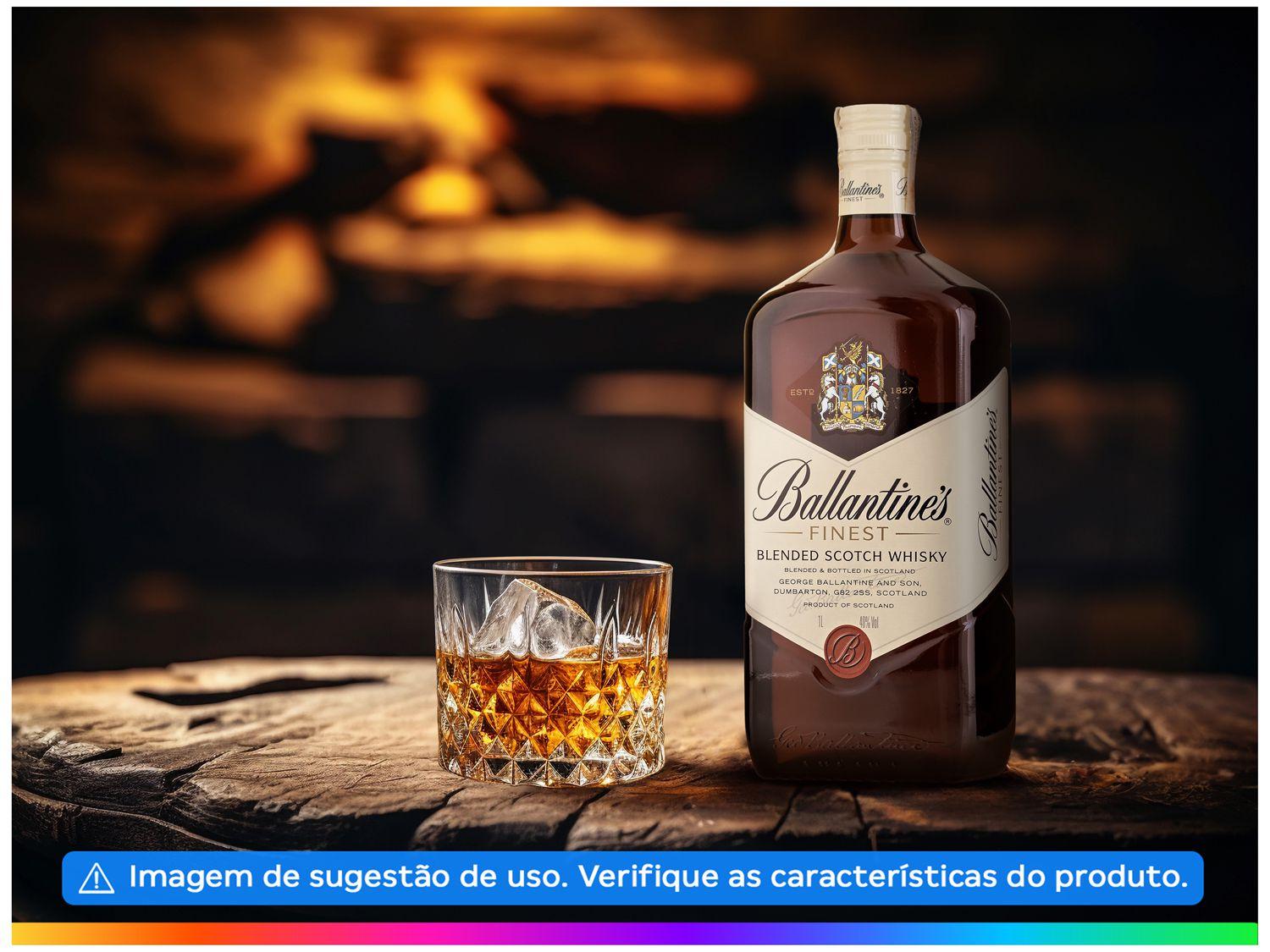 Whisky Ballantines Finest Blended Escocês 1L
