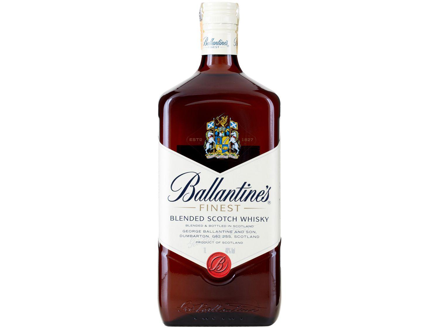 Whisky Ballantines Finest Blended Escocês 1L