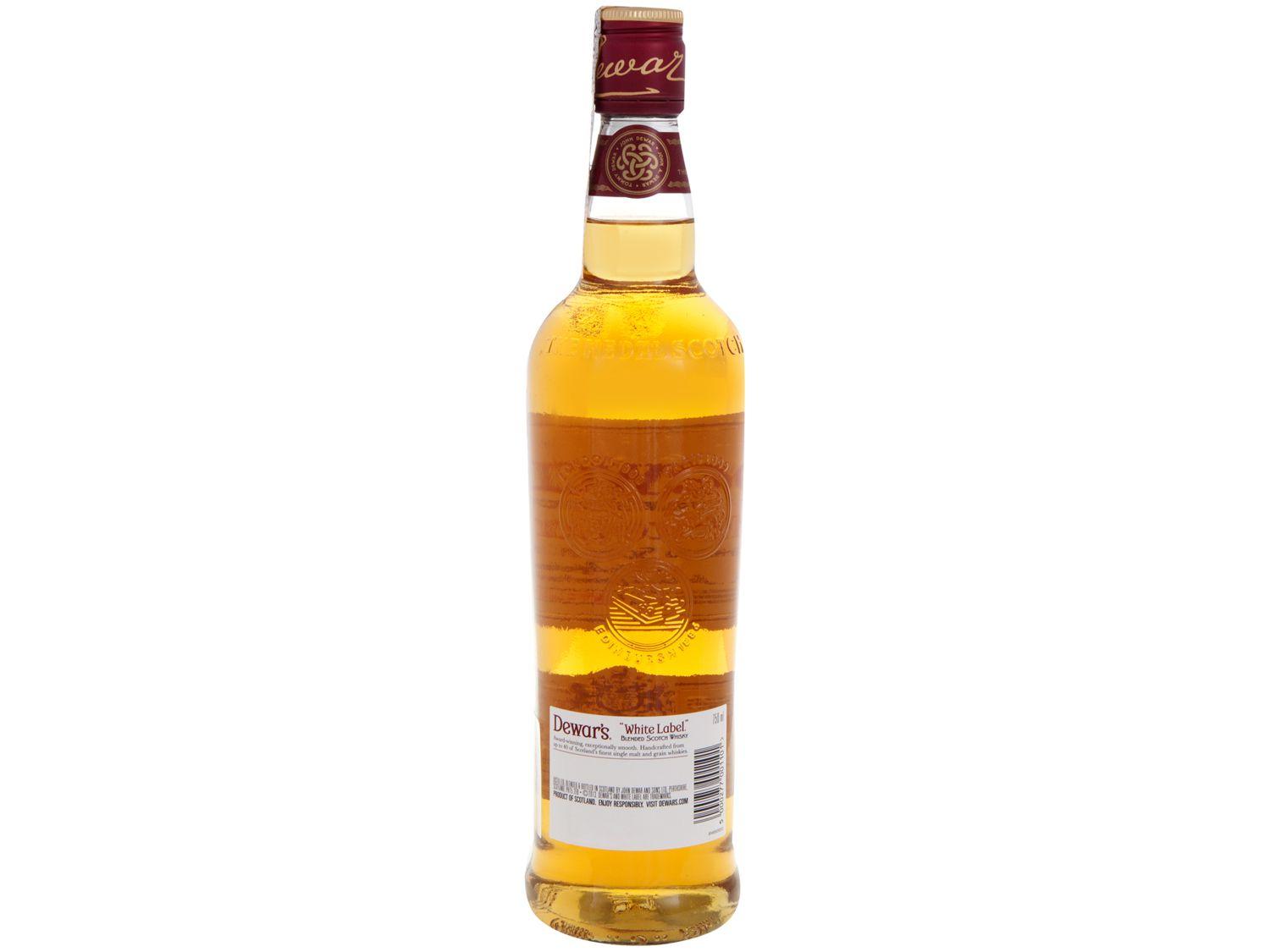 Whisky Dewars White Label Escocês 750ml