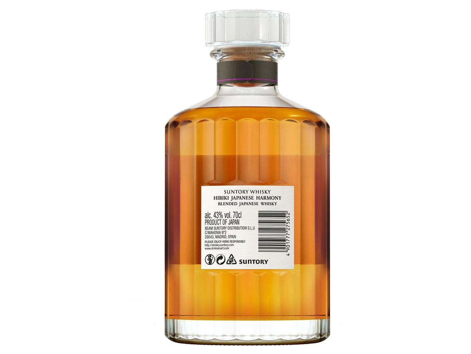 Whisky Hibiki Suntory Blended Japonês 700ml | Shopping Smiles
