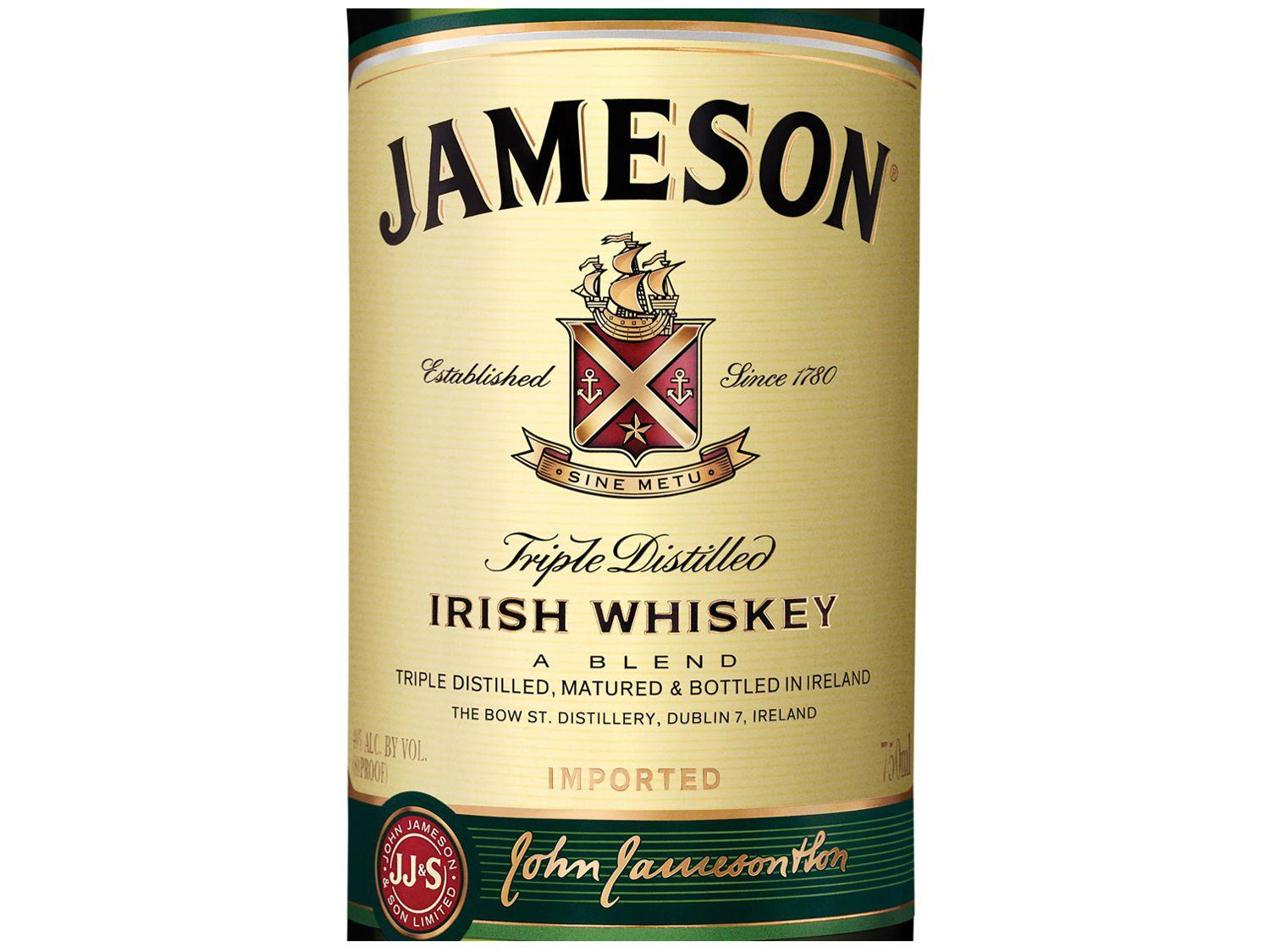 Whisky Irlandês Jameson 750ml