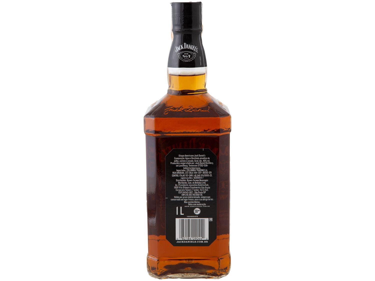 Whisky Jack Daniels Tennessee Old N. 7 1L
