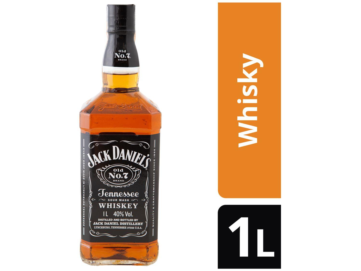 Whisky Jack Daniels Tennessee Old N. 7 1L