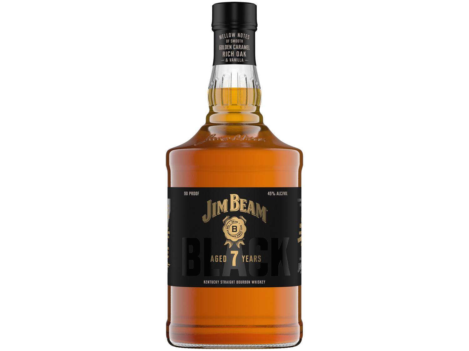 Whisky Jim Beam Black Bourbon 7 Anos Americano 1L