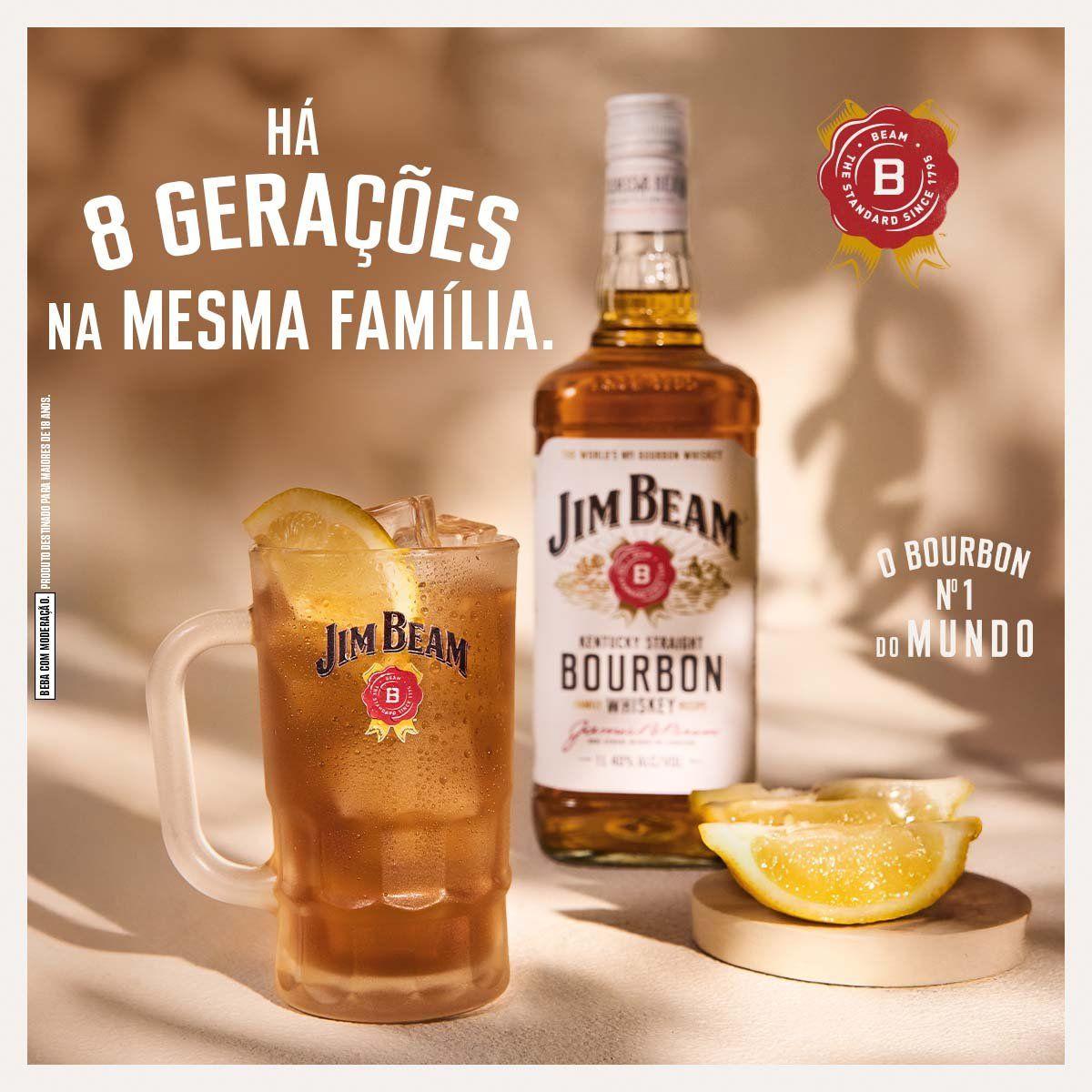 Whisky Jim Beam White Bourbon 4 Anos Americano | Shopping | LATAM Pass
