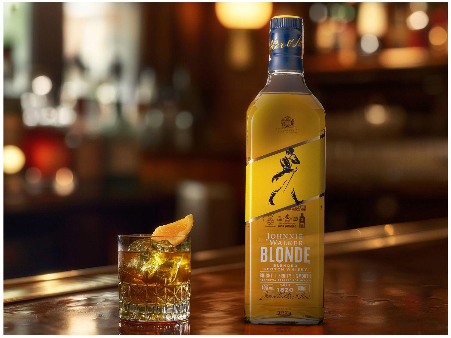 Whisky Johnnie Walker Blonde 8 Anos Blended Inglês 750ml