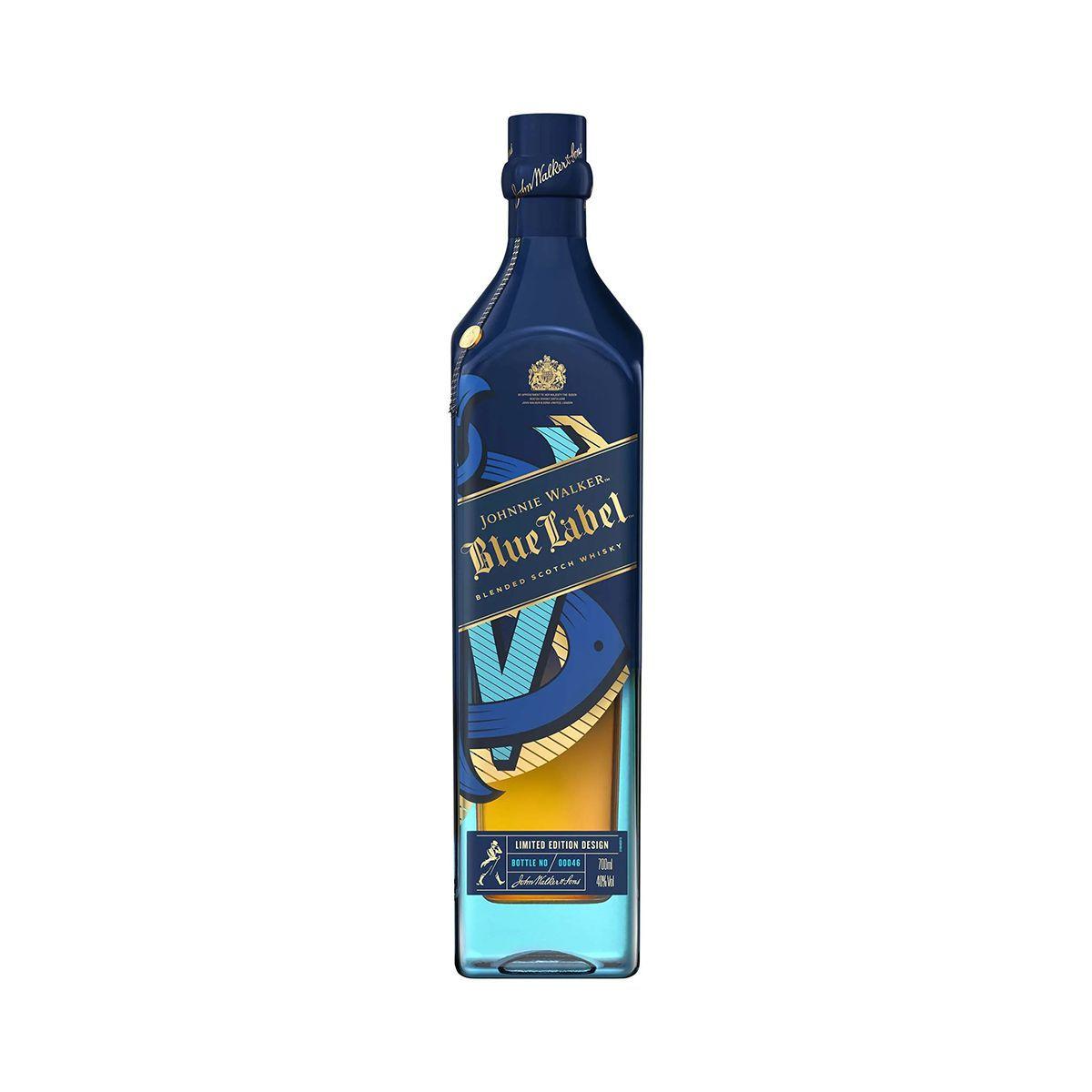 Whisky Johnnie Walker Blue Label 750ml Edição Limitada Whisky Johnnie Walker Blue Label 750ml Edição Limitada