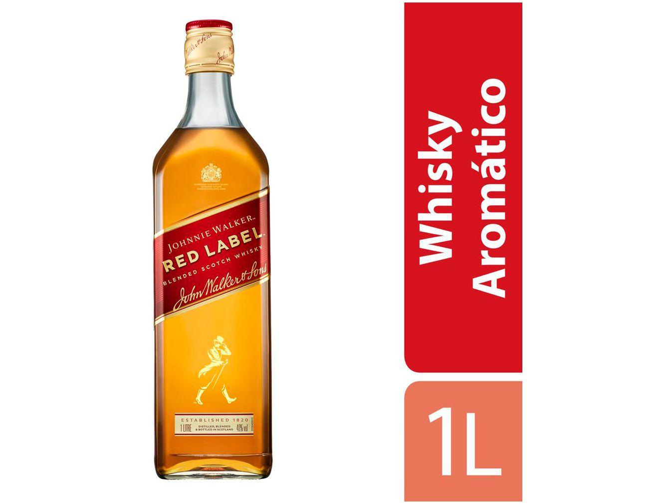 Whisky Johnnie Walker Red Label 1L