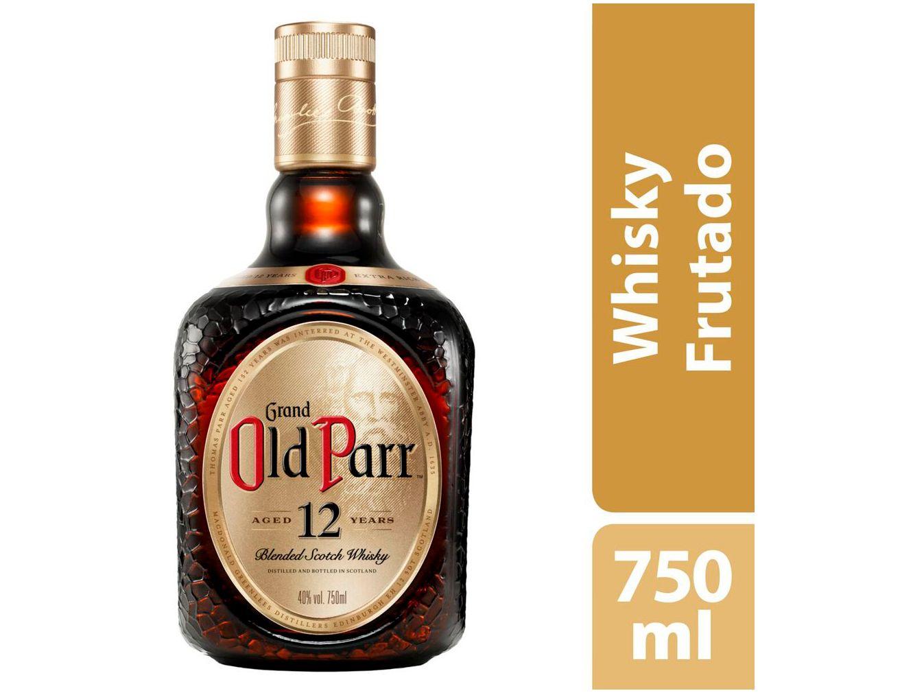 Whisky Old Parr Grand 12 anos Escocês 750ml