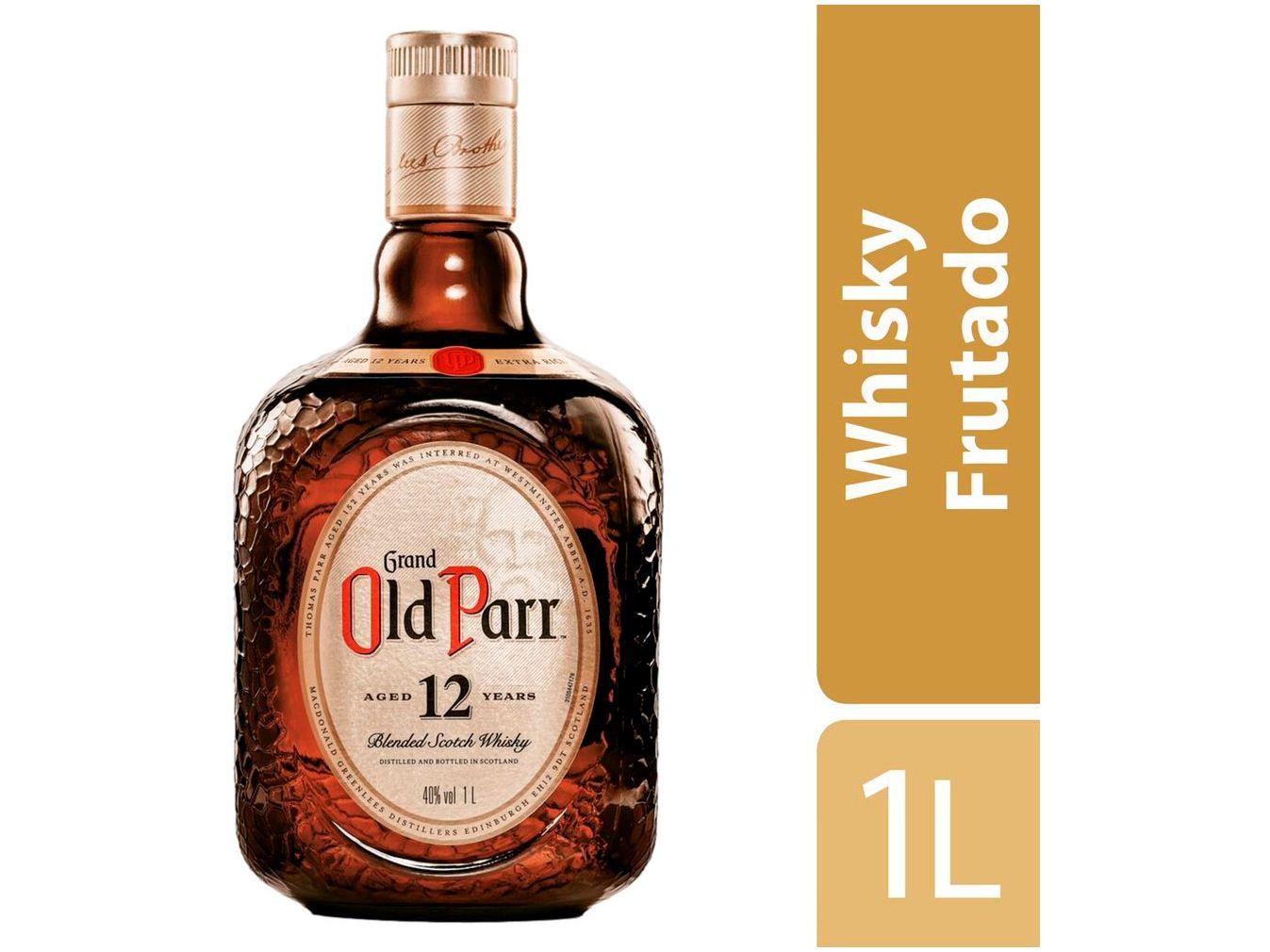 Whisky Old Parr Grand Escocês 12 anos 1L