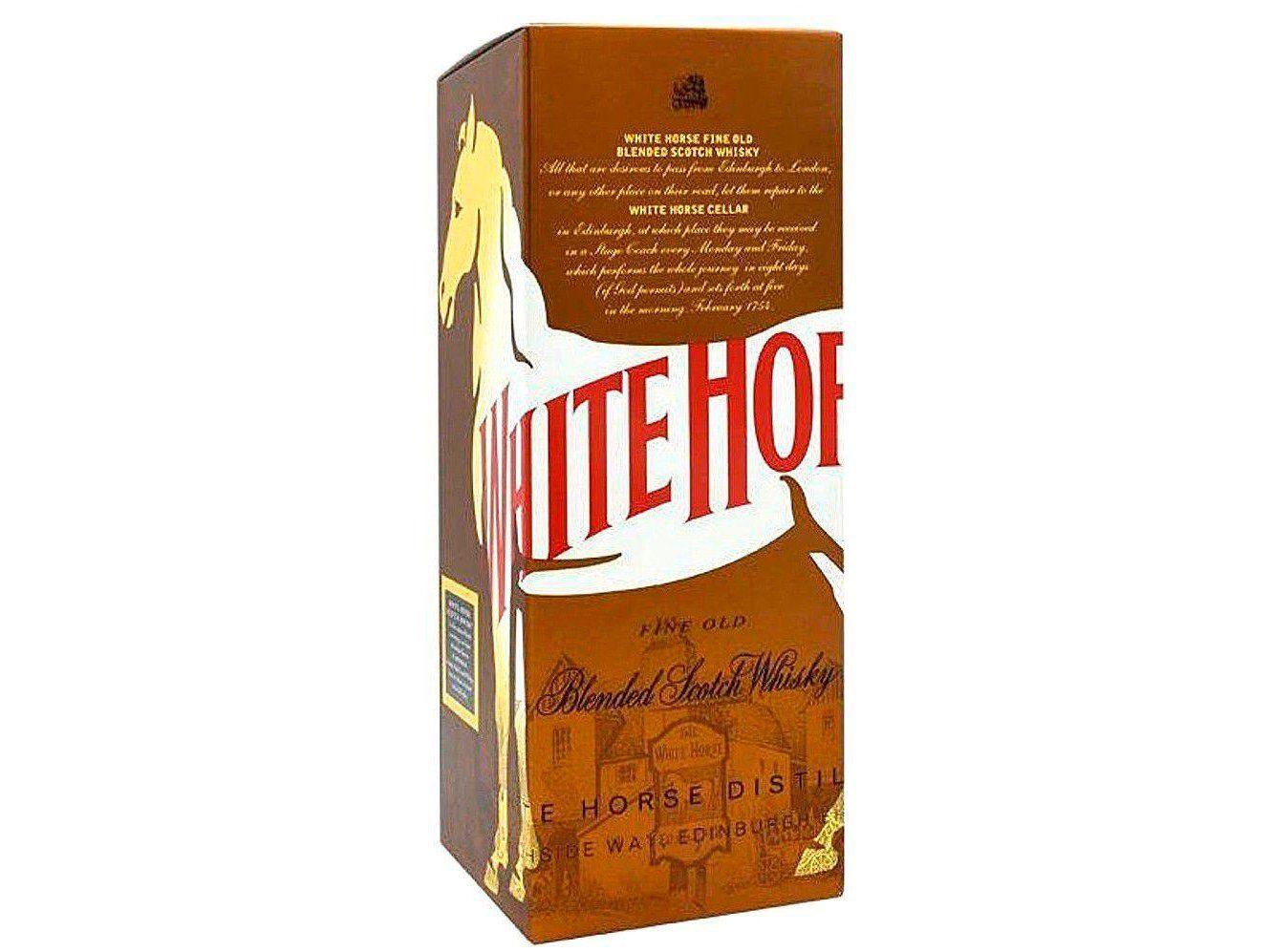 Whisky White Horse Fine Old Escocês 1L | Shopping Smiles