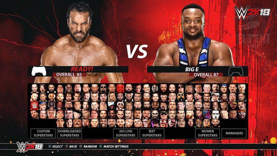 wwe 2k 18 wwe 2k 18