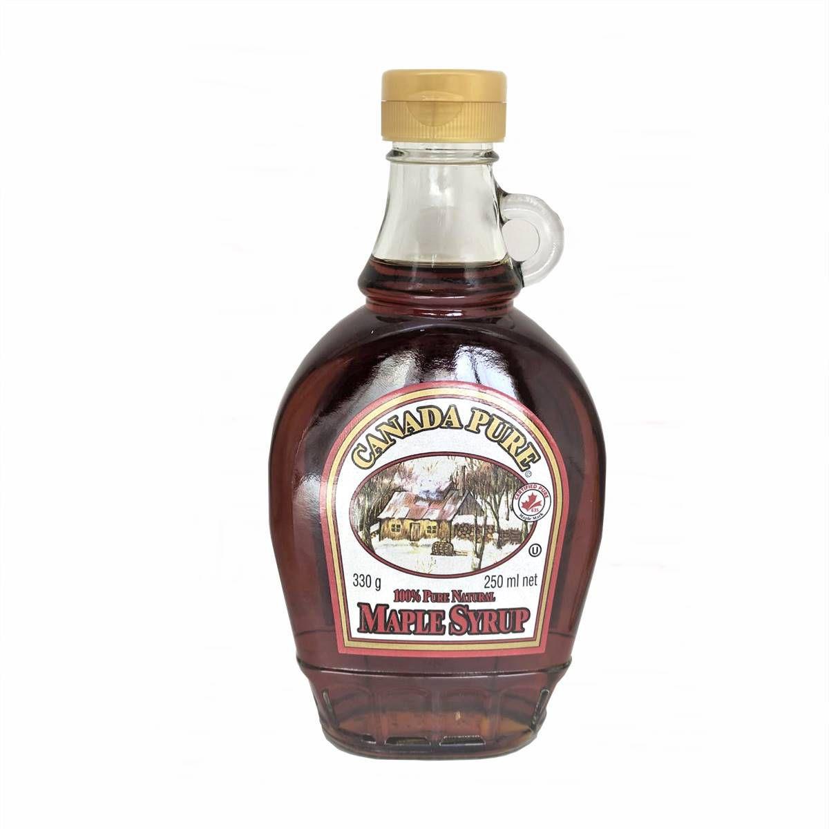 Xarope Bordo Maple Syrup 100% E 15% Nat Panqueca 12x S/juros