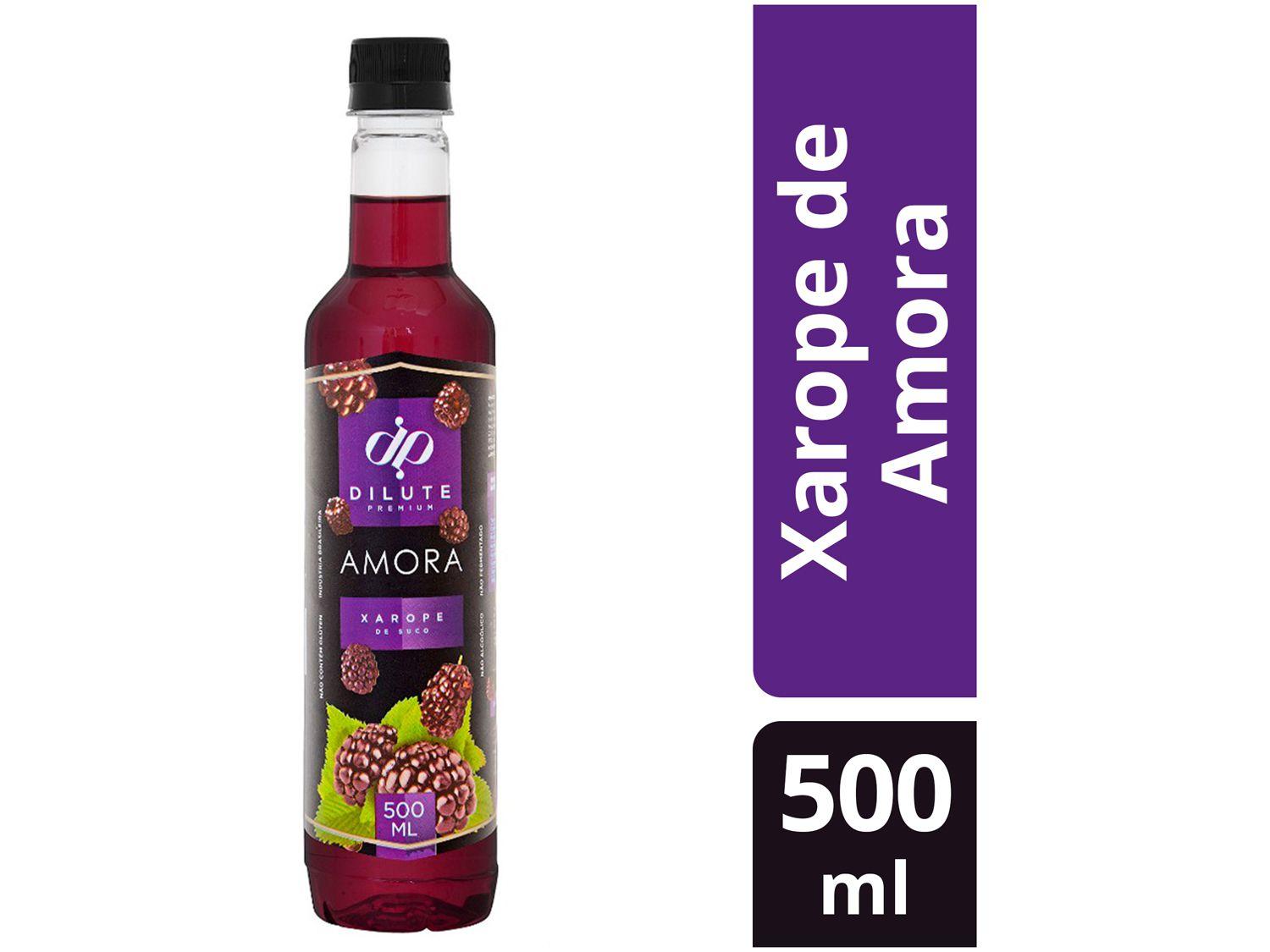 Xarope Dilute Premium Amora 500ml Xarope para Bebida Magazine Luiza