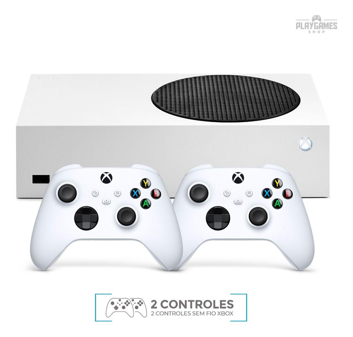 Console Microsoft Xbox Series S, 512GB, Branco, Com 1 Controle, RRS-00006