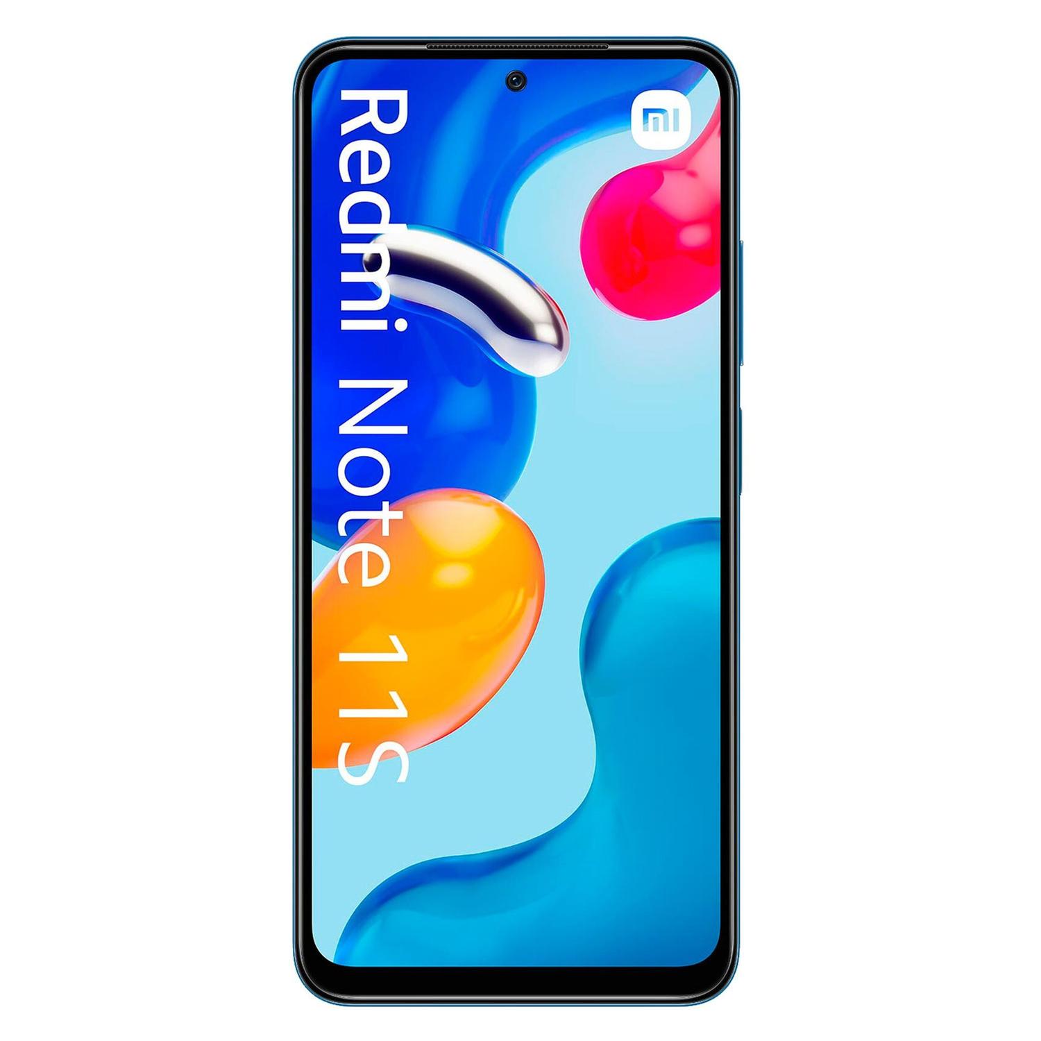 Xiaomi Redmi Note 11S 4G Global 64/6GB - Azul + FONE SEM FIO Xiaomi Redmi Note 11S 4G Global 64/6GB - Azul + FONE SEM FIO