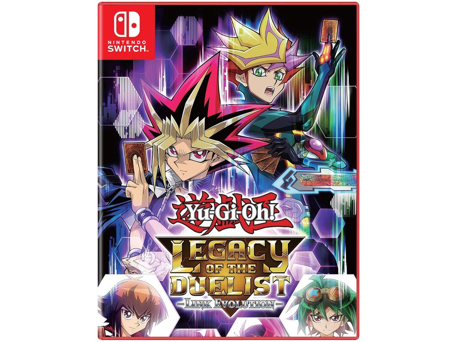 Yu Gi Oh Legacy of the Duelist Link Evolution Nintendo Switch Jogos de Aventura Magazine Luiza
