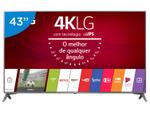 Smart TV 4K LED 43” LG 43UJ6565 Wi-Fi HDR