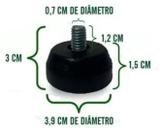 04 Pé Nivelador Refrigerador Cervejeira Verticais Metalfrio
