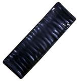 05un Travessa De Melamina Japonesa Preta P/ Sushi 24x7,8cm - Rio chens/util goods