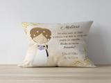 1 Almofadas Personalizadas Lembrancinha Daminha / Pajem / Florista - Blank art studio
