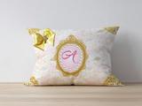 10 Almofada Lembrancinha Realeza Menina - Luxo - Blank art studio