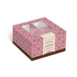 10 Caixas P/4 Brigadeiros Bombons Gourmet Rosa - Cromus