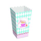 10 Caixas Para Pipoca Chá Das Meninas Decoração Festas - Cromus