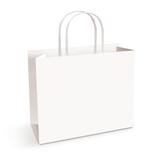 10 Sacolas Lembrancinhas Presentes Papel Liso Branco G Festa - Cromus