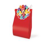 10 Saquinhos Surpresa C/Fechamento Minnie Disney Festas - Cromus