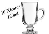 10 Xícaras Dolce Gusto 120ml Caneca Cappuccino - Crisal