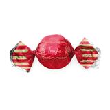 100 Embalagens P/Trufa/Bombom 15X16Cm Vichy Vermelho - Cromus