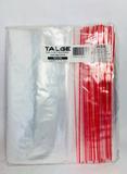 100 Sacos Saquinho Zip Lock Hermético 20x28 Zip Lock - Talge