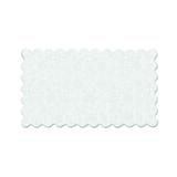 100 Toalhas Para Bandeja Renda Francesa Branco 30X38 Decoração Festas - Cromus