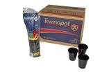1000 Copos Descartavel Plastico Preto 200ml - Termopot