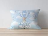 12 Almofadas Personalizas Lembrancinhas Ursinho Baloeiro - Blank art studio