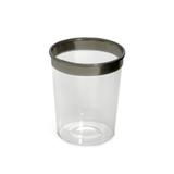 12 Mini Copos de Plástico Transp. 60ml Decoração Festas - Cromus