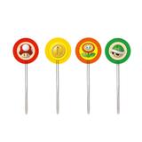 12 Picks Decorativo Super Mario Sortido Dec. Festas - Cromus