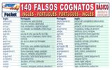 140 falsos cognatos ingles/portugues basico - Arte academica