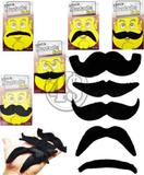 15 Bigode Postiço Falso Fake Fantasia Cosplay Festa Adesivo - Adulto - Msutache party