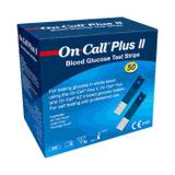 150 Tiras para Medição de Glicose - On Call Plus 2