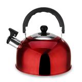 2 Chaleiras Basic Color em aço Inox 2 litros Ke Home 3889-2