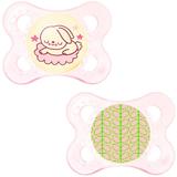 2 Chupetas MAM Night Day 0-6m - Menina