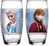 2 Copo Infantil Do Filme Frozen Anna e Elsa Disney 430 ml - Plasutil