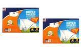 2 Lenços Perfumados P/ Secadora C/ 260 Unidades Dryer Sheets - Members mark